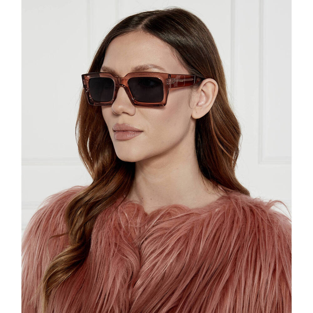 NWT Celine CL40280U-74V-54 Transparent Pink 54mm Sunglasses - Picture 3 of 5